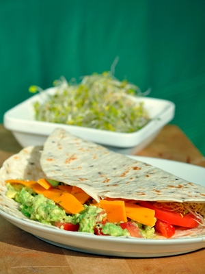 Guacamole Wraps mit Wilmersburger