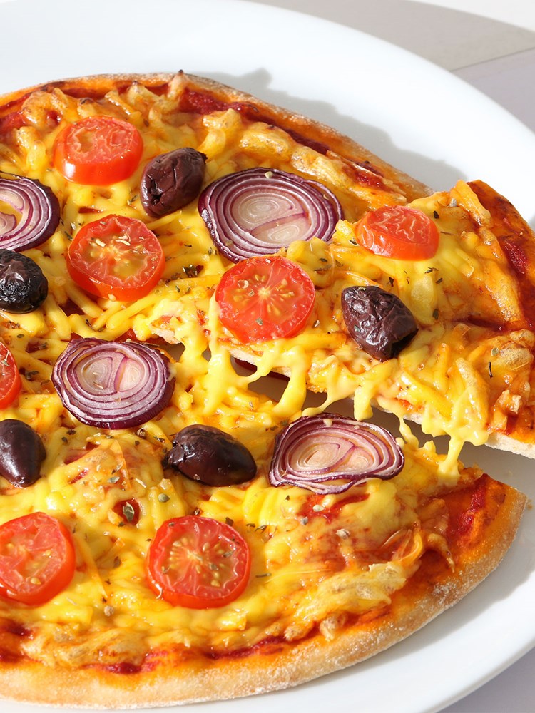 vegan Pizza mit Wilmersburger