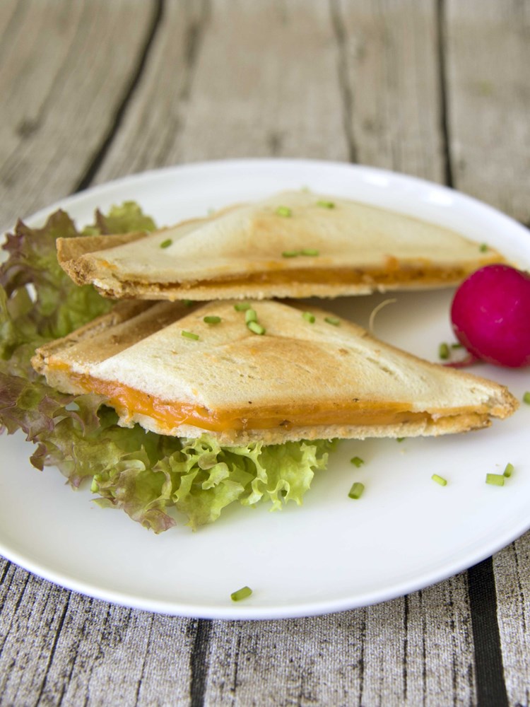 vegan sandwich toast mit Wilmersburger