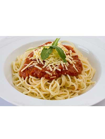 vegan Spaghetti mit Wilmersburger