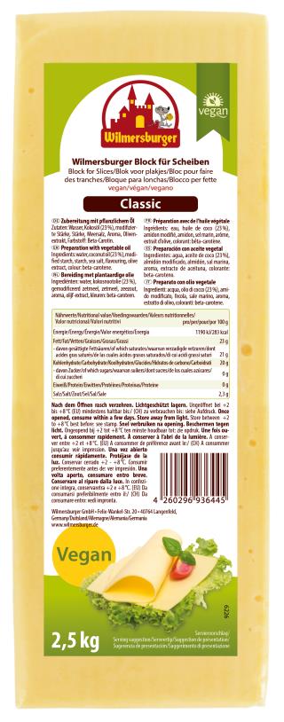 Block für Scheiben Classic; 2500 g