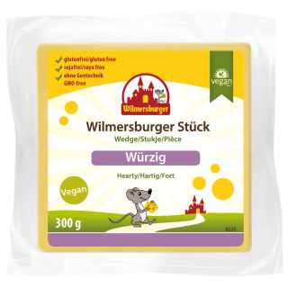 Wilmersburger vegane Käse-Alternative Stück Würzig