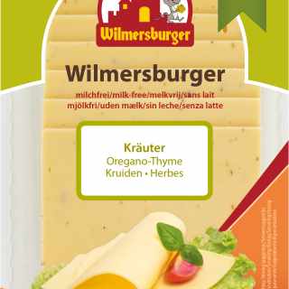 Wilmersburger vegane Käse-Alternative Slices Oregano-Thyme