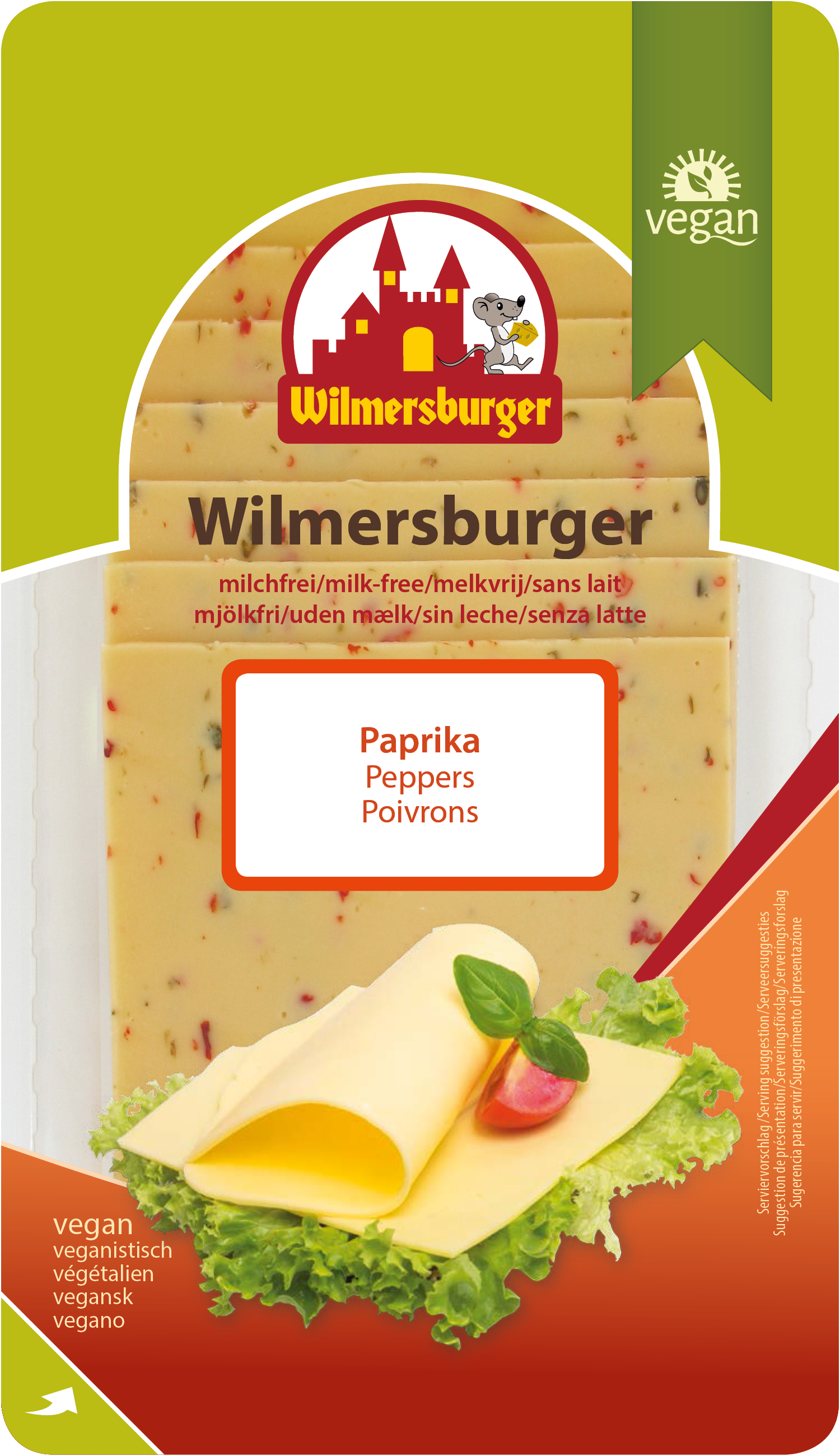 Plakjes Paprika