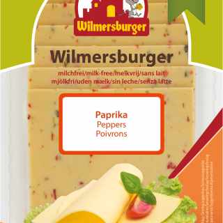 Wilmersburger vegane Käse-Alternative Scheiben Paprika