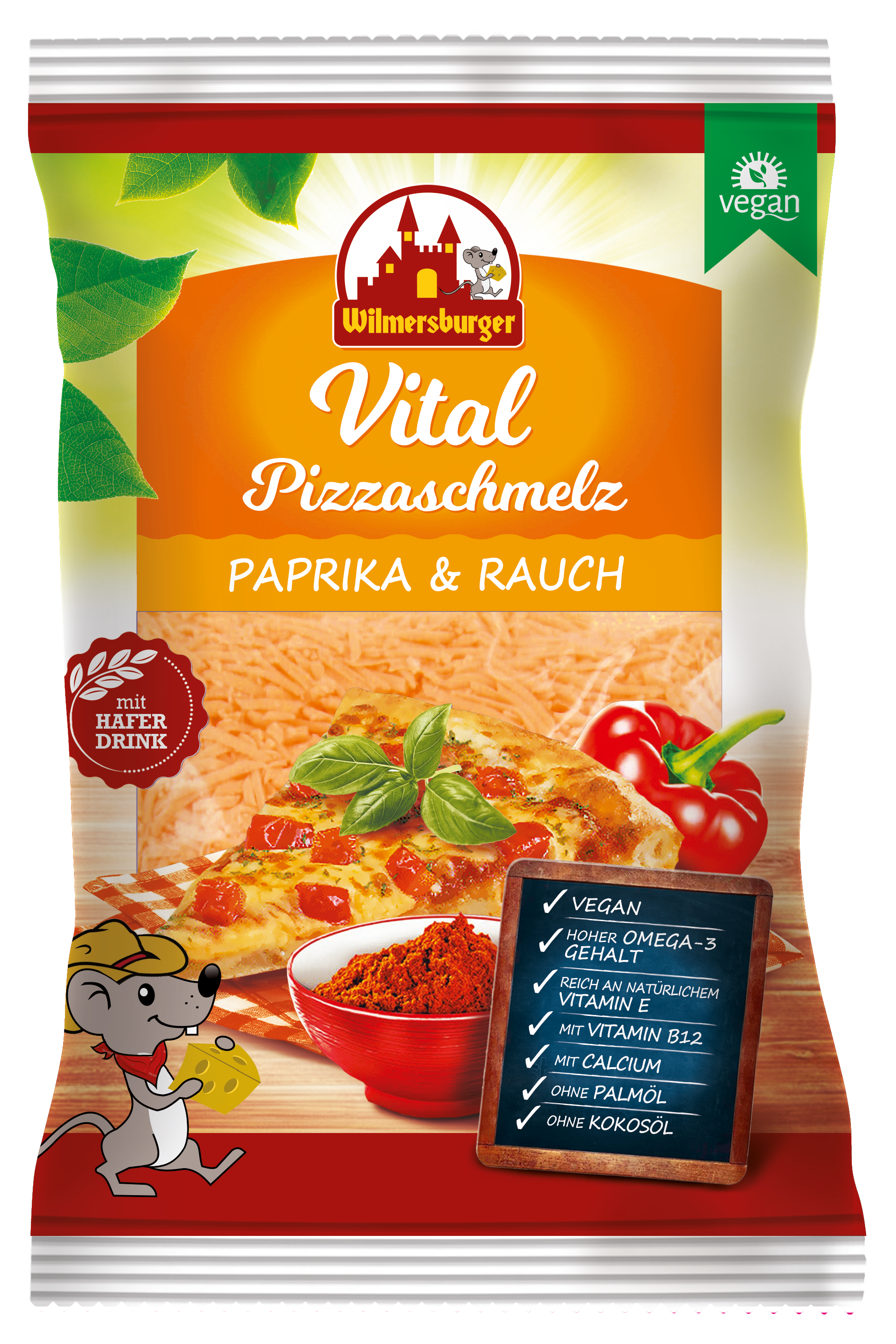 Pizzaschmelz Vital Paprika & Rauch